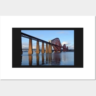 Forth Rail Bridge, Scotland Posters and Art